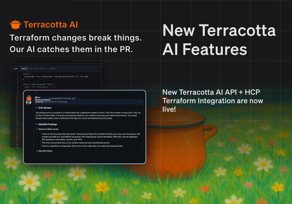 Introducing Two New Ways to Use Terracotta AI across your Terraform Workflows